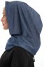 Taliah - Marineblauw One Piece Hijab