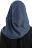Taliah - Marineblauw One Piece Hijab