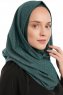 Taliah - Donkergroen One Piece Hijab
