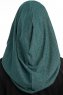Taliah - Donkergroen One Piece Hijab