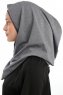 Taliah - Donker Grijs One Piece Hijab