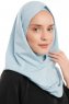 Taliah - Lichtblauw One Piece Hijab