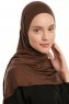 Vesile - Bruin One-Piece Hijab