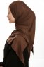 Vesile - Bruin One-Piece Hijab