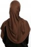 Vesile - Bruin One-Piece Hijab