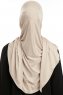 Vesile - Licht Taupe One-Piece Hijab