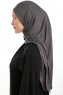 Vesile - Donker Grijs One-Piece Hijab