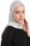 Vesile - Lichtgrijs One-Piece Hijab