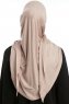 Vesile - Steen Grijs One-Piece Hijab