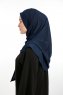 Nermin - Marineblauw Sandy Scarfs Hijab
