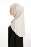 Nermin - Licht Taupe Sandy Scarfs Hijab