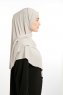 Nermin - Licht Taupe Sandy Scarfs Hijab