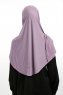 Nermin - Donkerpaars Sandy Scarfs Hijab