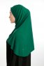 Nermin - Donkergroen Sandy Scarfs Hijab