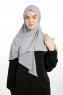 Nermin - Lichtgrijs Sandy Scarfs Hijab