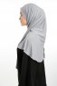 Nermin - Lichtgrijs Sandy Scarfs Hijab