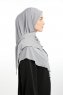 Nermin - Lichtgrijs Sandy Scarfs Hijab