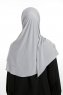 Nermin - Lichtgrijs Sandy Scarfs Hijab