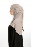 Nermin - Steen Grijs Sandy Scarfs Hijab