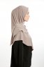 Nermin - Steen Grijs Sandy Scarfs Hijab