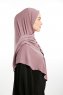 Nermin - Donker Roze Sandy Scarfs Hijab