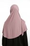 Nermin - Donker Roze Sandy Scarfs Hijab