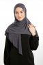 Nermin - Anthracite Sandy Scarfs Hijab