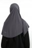 Nermin - Anthracite Sandy Scarfs Hijab
