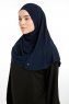 Ilay - Marineblauw Sandy Turban Hijab