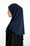 Ilay - Marineblauw Sandy Turban Hijab