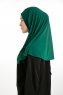 Ilay - Donkergroen Sandy Turban Hijab