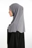 Ilay - Donker Grijs Sandy Turban Hijab