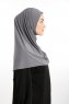 Ilay - Donker Grijs Sandy Turban Hijab