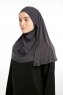 Ilay - Anthracite Sandy Turban Hijab