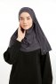 Ilay - Anthracite Sandy Turban Hijab