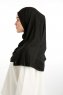Feriha - Zwart Viscose Turban Hijab
