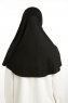 Feriha - Zwart Viscose Turban Hijab