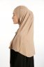 Feriha - Donker Taupe Viscose Turban Hijab