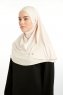 Feriha - Licht Taupe Viscose Turban Hijab