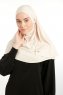 Feriha - Licht Taupe Viscose Turban Hijab