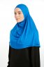Feriha - Blauw Viscose Turban Hijab