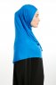 Feriha - Blauw Viscose Turban Hijab