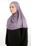 Feriha - Donkerpaars Viscose Turban Hijab