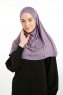 Feriha - Donkerpaars Viscose Turban Hijab