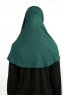 Feriha - Donkergroen Viscose Turban Hijab