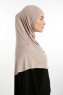 Feriha - Steen Grijs Viscose Turban Hijab