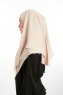 Bengi - Licht Taupe Micro Krep Turban Hijab