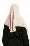 Bengi - Licht Taupe Micro Krep Turban Hijab