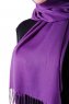 Demet - Donkerpaars Pashmina Hijab