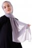 Hadise - Grijs Chiffon Hijab